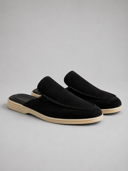 Vincent | Men's Suede Mule Loafers 2