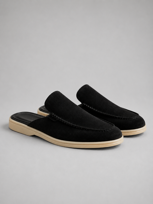 Vincent | Men's Suede Mule Loafers 2