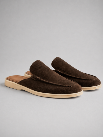 Vincent | Men's Suede Mule Loafers 3