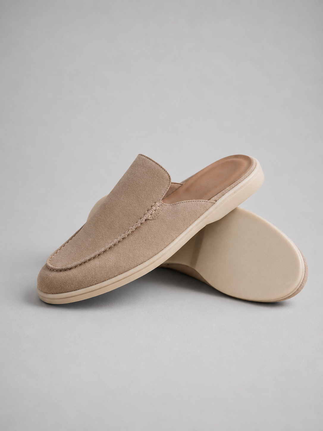 Vincent | Men's Suede Mule Loafers 6