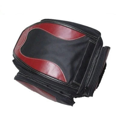 Water-Resistant Motorcycle Tail Bag with Expandable Storage 1