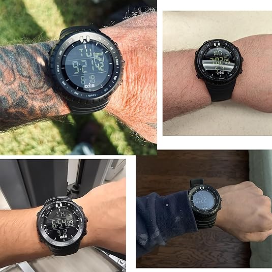 Waterproof Men's Digital Sports Watch - Henry 6