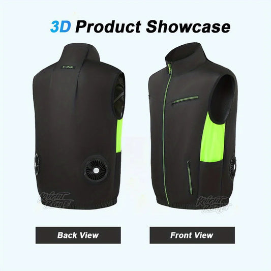 Wearable Cooling Vest | Lightweight Cooling Jacket with 13-Hour Battery Life | Ideal for Hot Weather Activities 5
