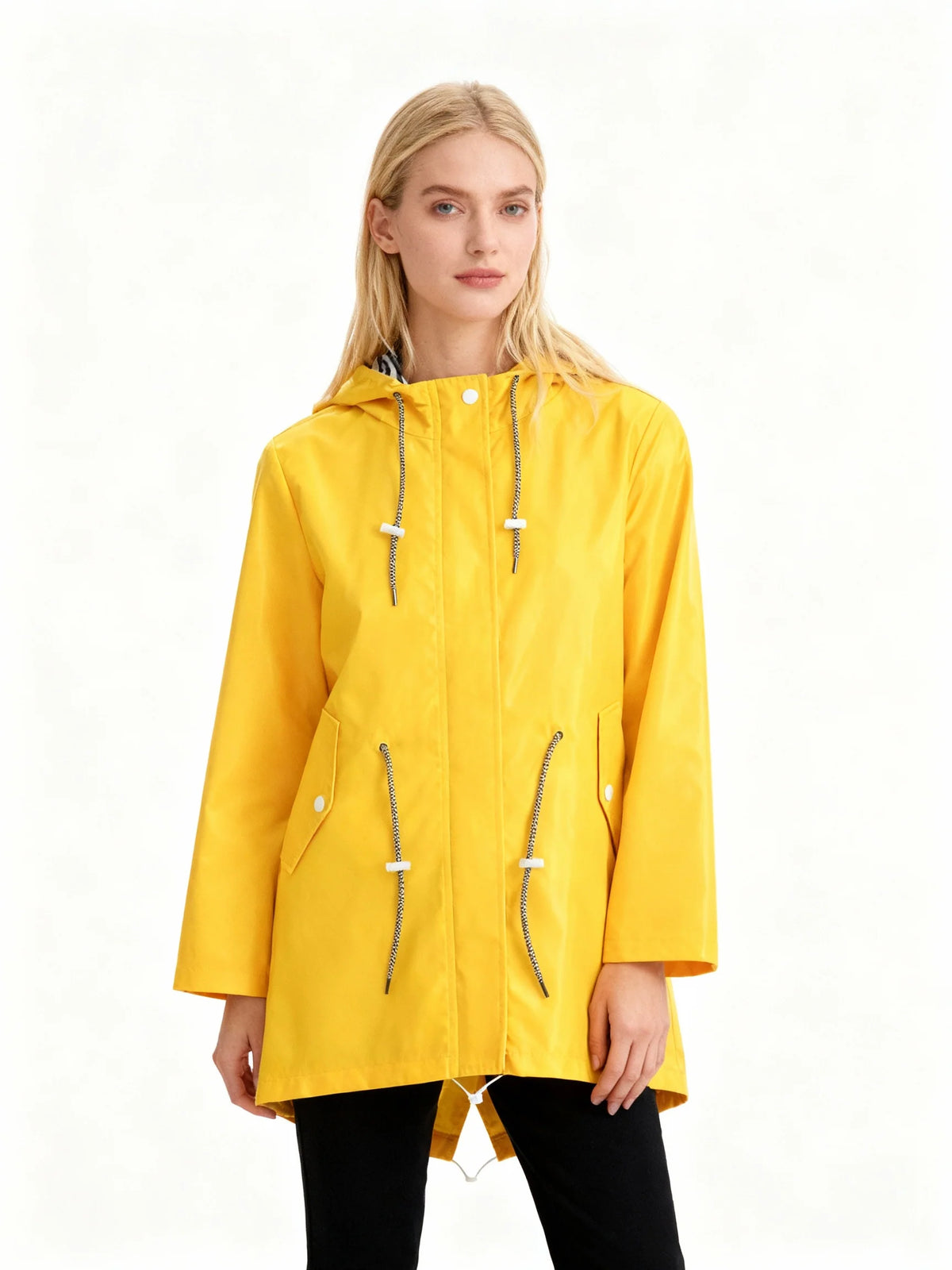 Wesley Weatherproof Coat | Hooded, Water-Repellent, Adjustable Fit 0