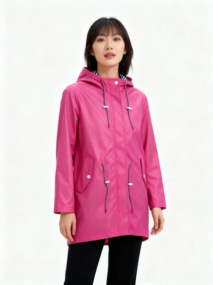 Wesley Weatherproof Coat | Hooded, Water-Repellent, Adjustable Fit 4