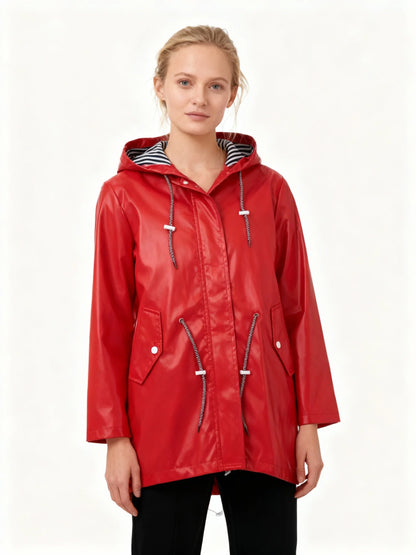 Wesley Weatherproof Coat | Hooded, Water-Repellent, Adjustable Fit 5