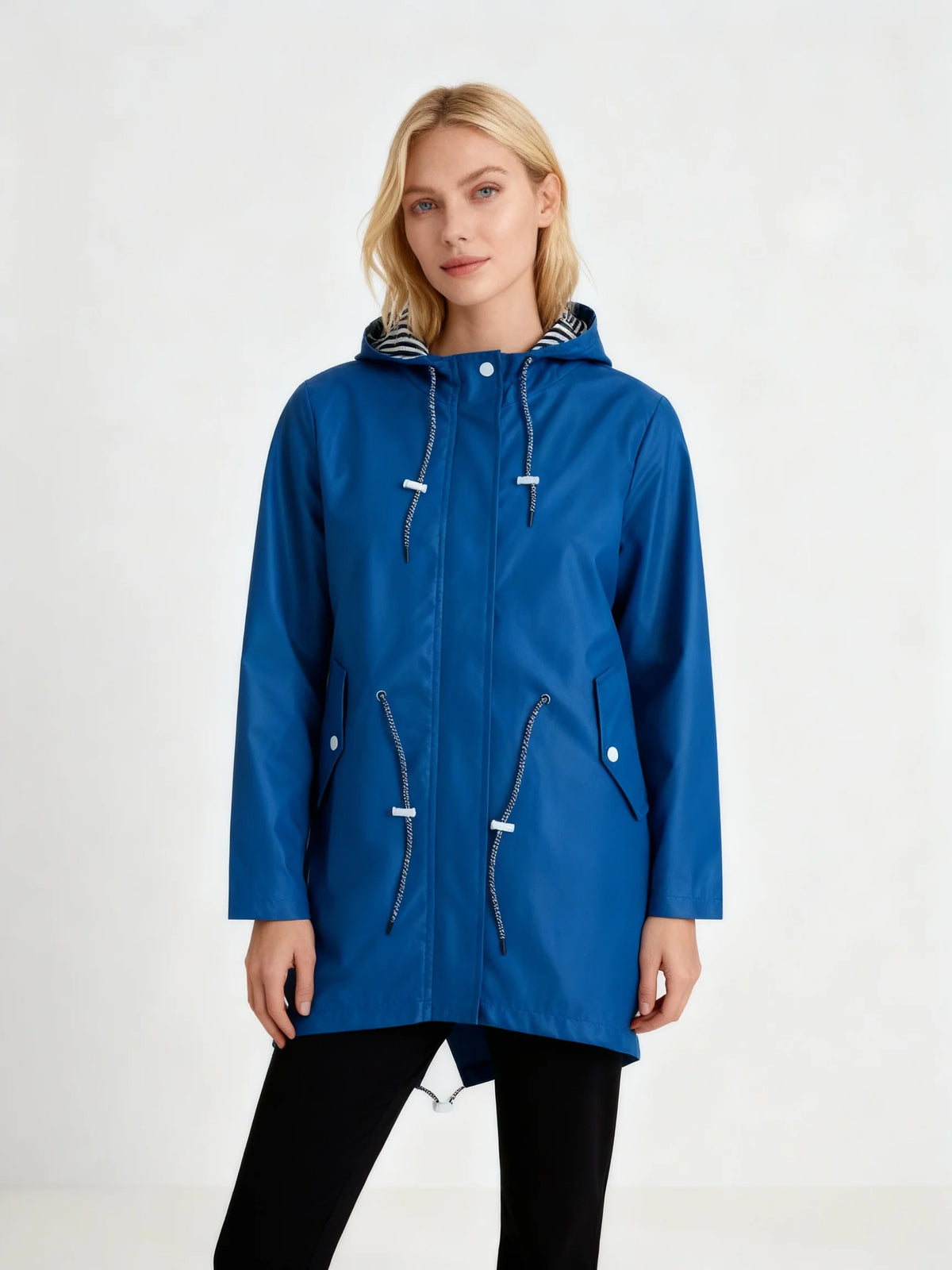 Wesley Weatherproof Coat | Hooded, Water-Repellent, Adjustable Fit 6