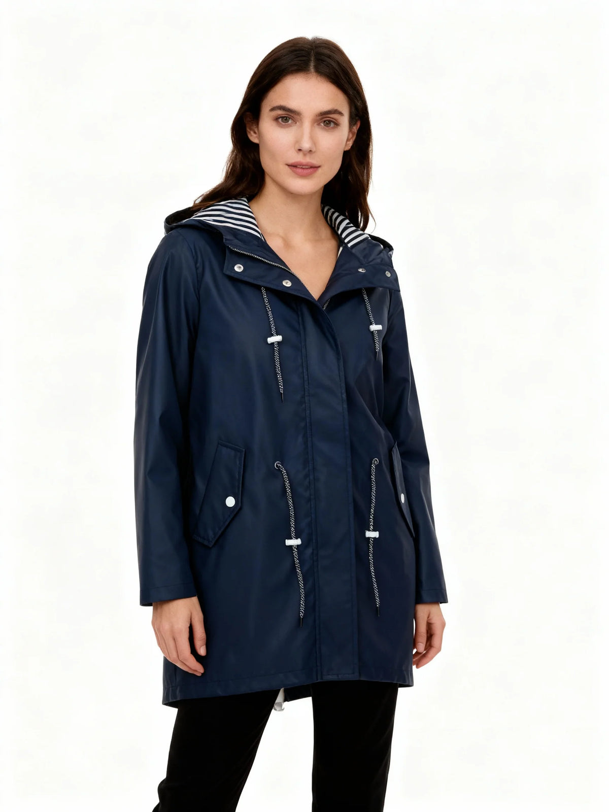 Wesley Weatherproof Coat | Hooded, Water-Repellent, Adjustable Fit 7