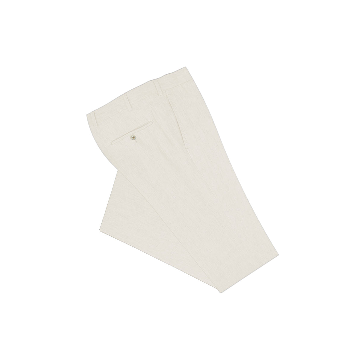 White Linen Dress Pants 1