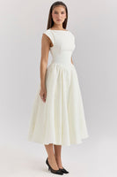 Women’s Fit-and-Flare Midi Dress 0