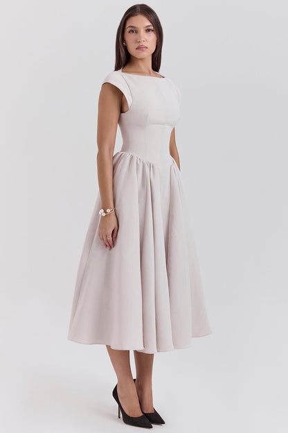 Women’s Fit-and-Flare Midi Dress 2