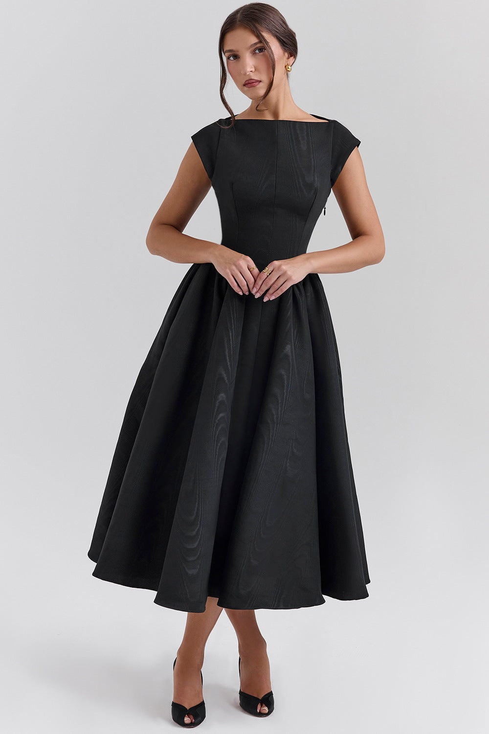Women’s Fit-and-Flare Midi Dress 4
