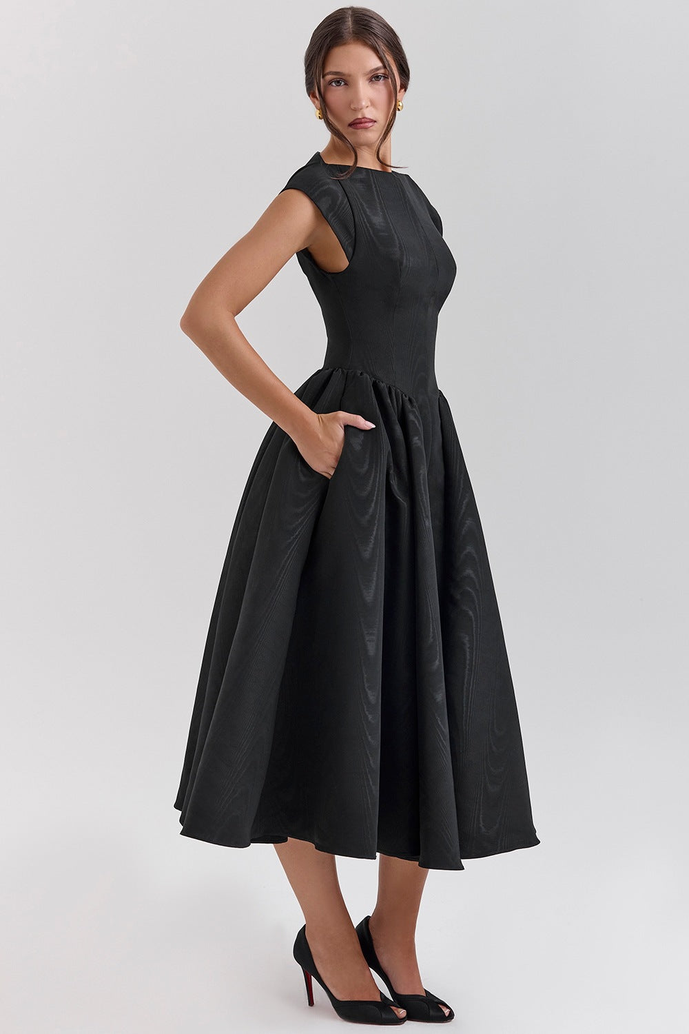 Women’s Fit-and-Flare Midi Dress 5