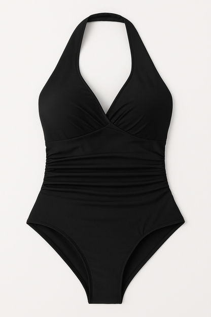 Women’s Halter Wrap One-Piece Swimsuit 2