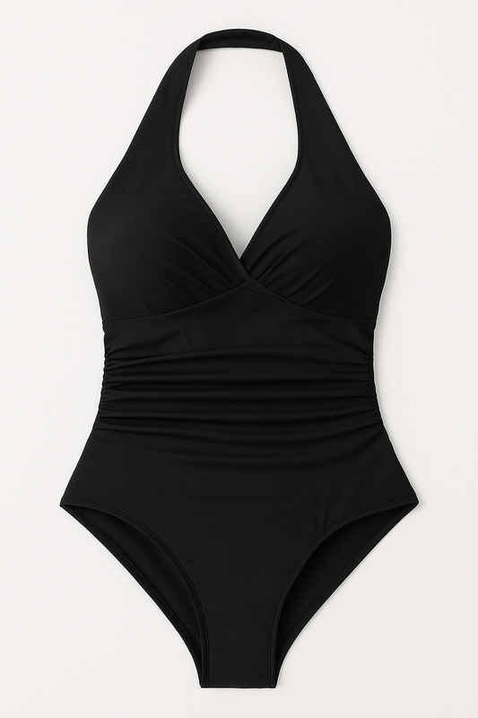 Women’s Halter Wrap One-Piece Swimsuit 2