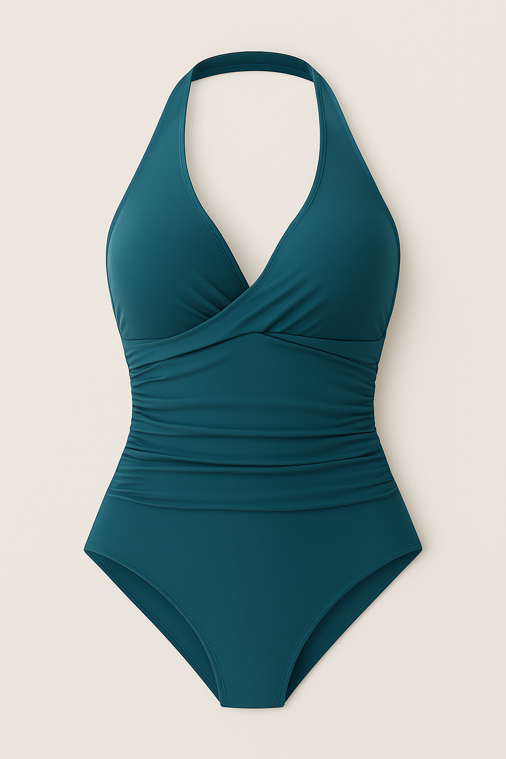 Women’s Halter Wrap One-Piece Swimsuit 7