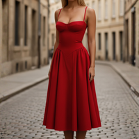 Women's Long Sleeveless Dress 0