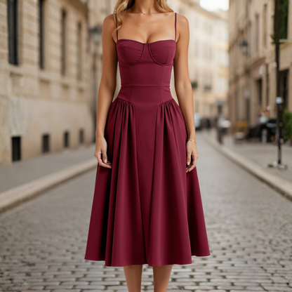 Women's Long Sleeveless Dress 4