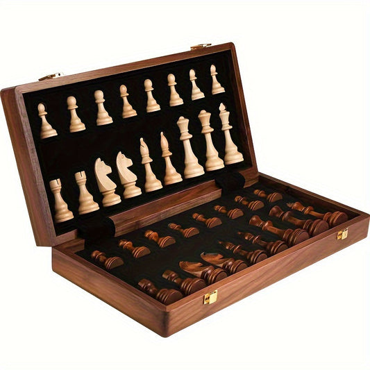 Wooden Chess Set - Perfect for Home and Travel 1