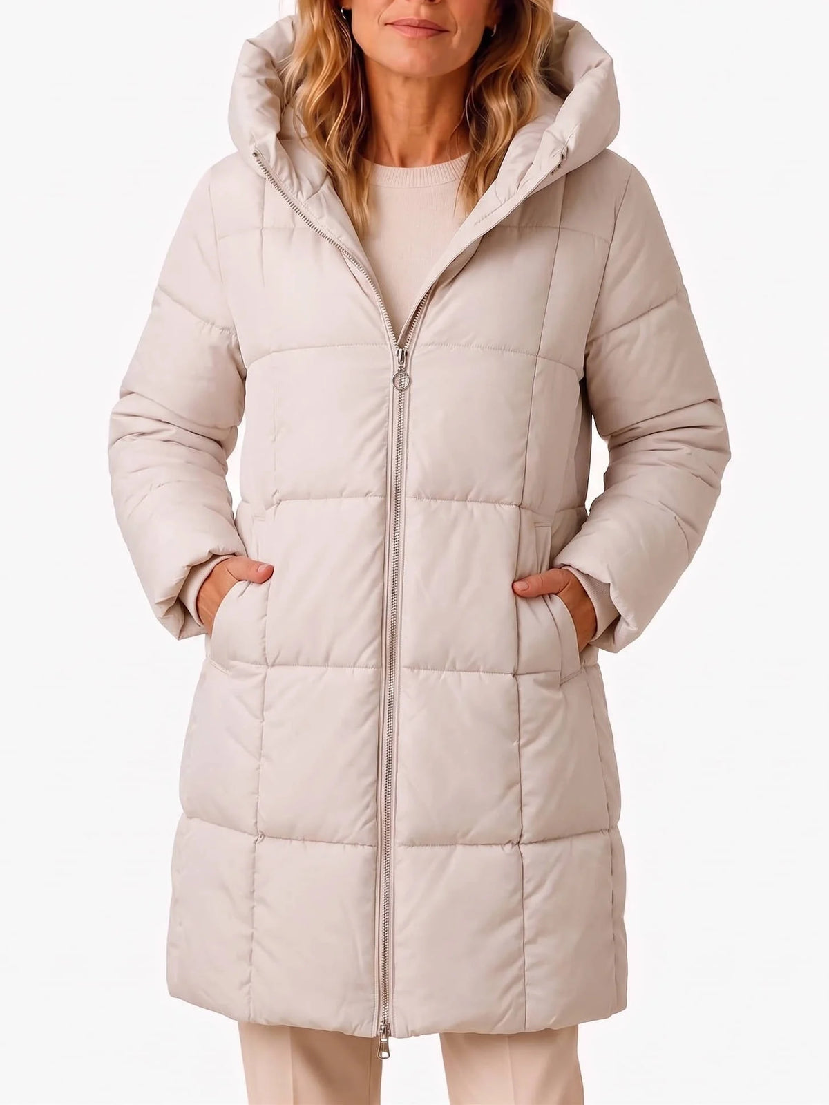 Wynter Women's Puffer Jacket | Mid-Thigh, Quilted Insulation, Water Resistant 5