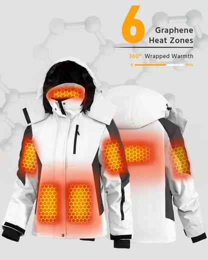 Wynter Womens Ski Jacket | Heated, Waterproof with Graphene Technology 4