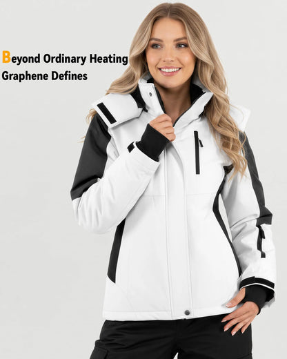 Wynter Womens Ski Jacket | Heated, Waterproof with Graphene Technology 5