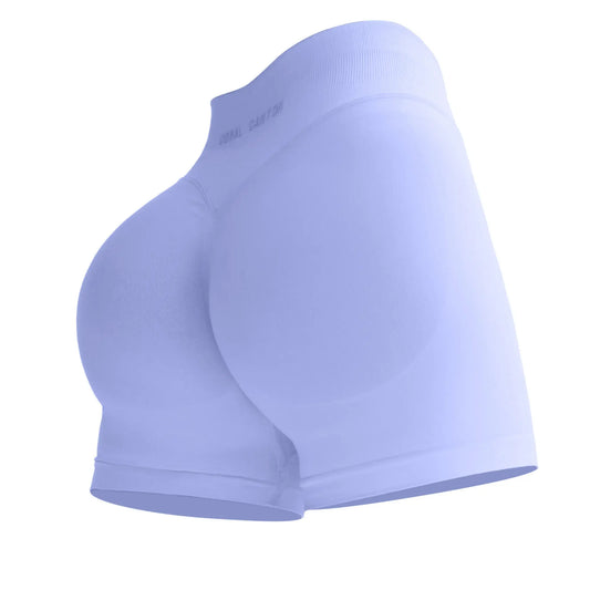 Coral Canton Impact Shorts High Waistband Butt Lifting