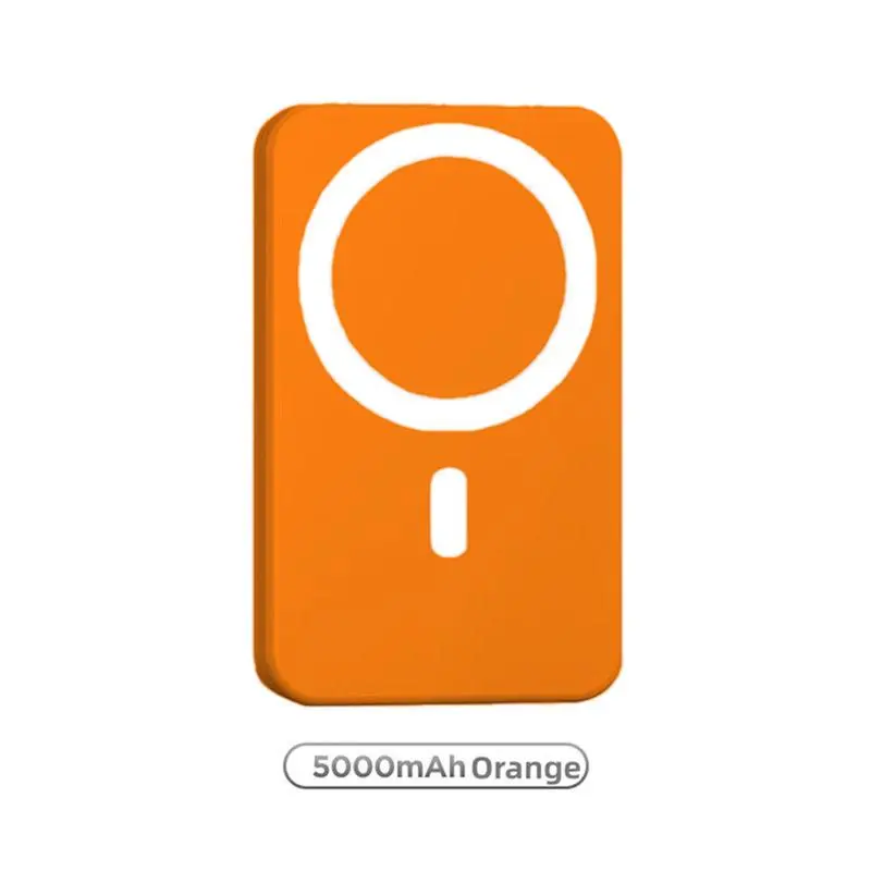 5000Mah Magnetic Power Bank Magsafe Wireless Fast Charger for Iphone 12–17 Pro/Pro Max, Compact Portable Battery Pack