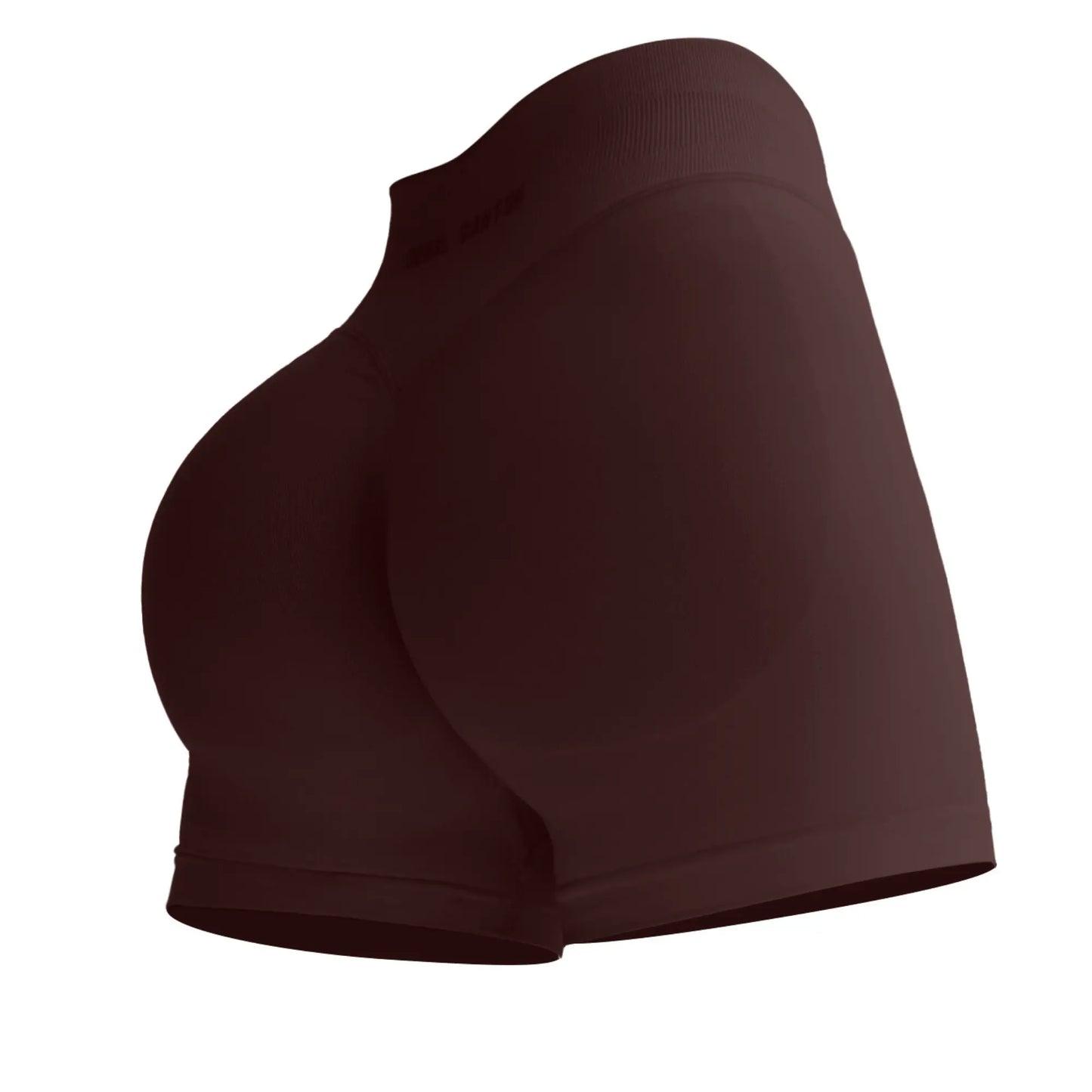 Coral Canton Impact Shorts High Waistband Butt Lifting