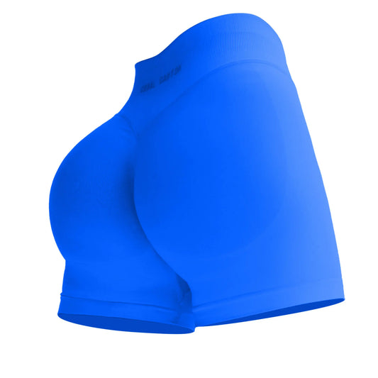 Coral Canton Impact Shorts High Waistband Butt Lifting