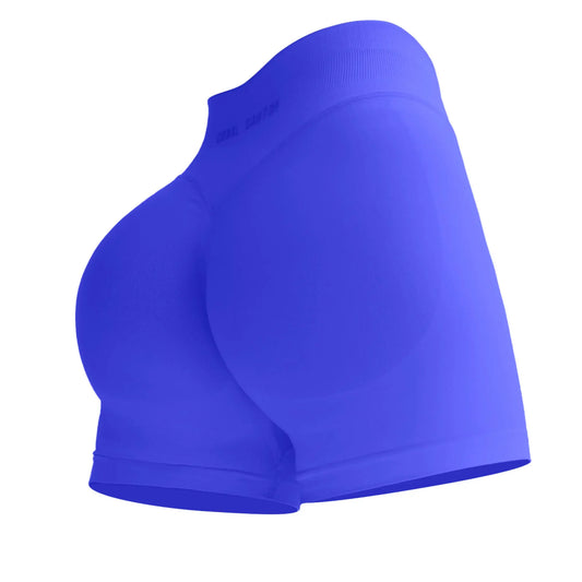 Coral Canton Impact Shorts High Waistband Butt Lifting