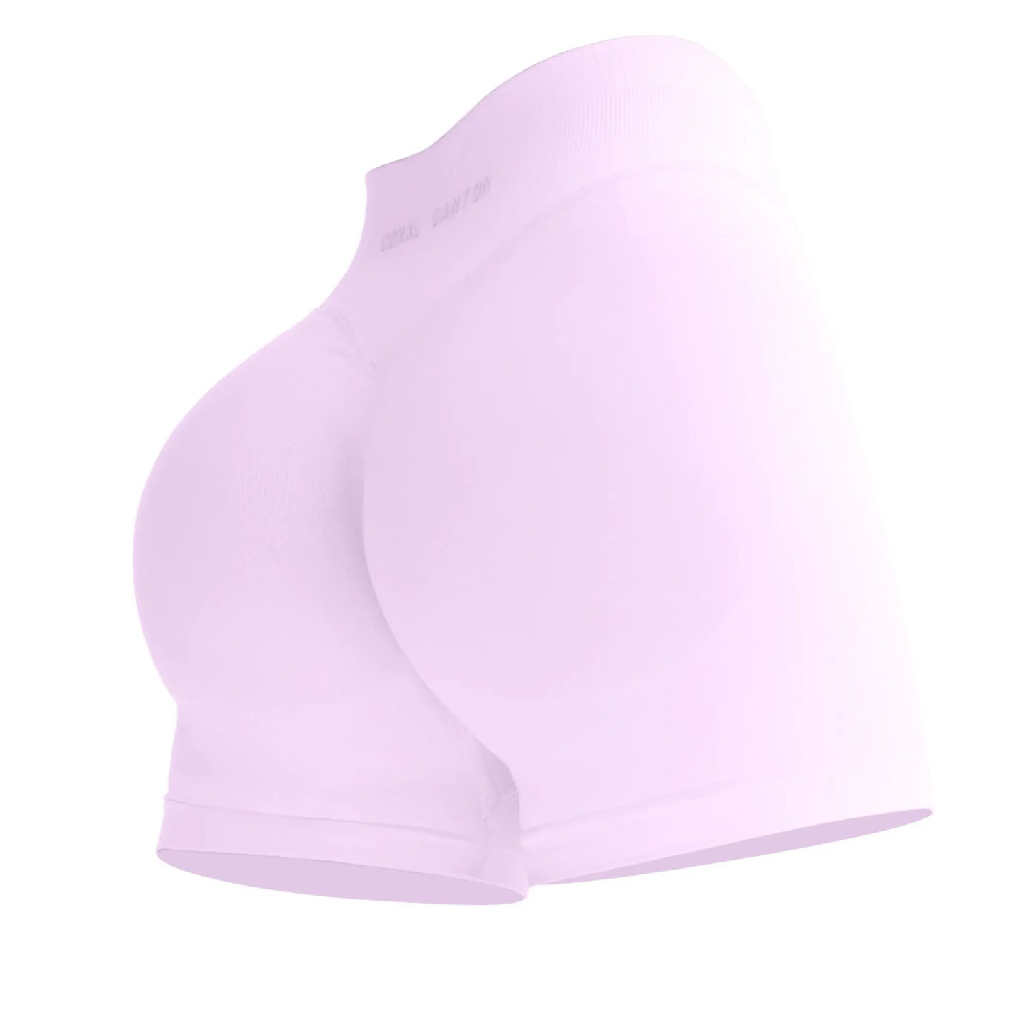 Coral Canton Impact Shorts High Waistband Butt Lifting