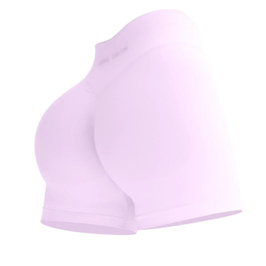 Coral Canton Impact Shorts High Waistband Butt Lifting