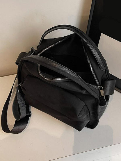 Women'S Elegant Solid Color Shoulder Bag, Fashionable Zipper Crossbody Bag for Daily Use, 2025 Fall & Winter Versatile High-Quality Daily Commuting Bag, Casual Shoulder Bag