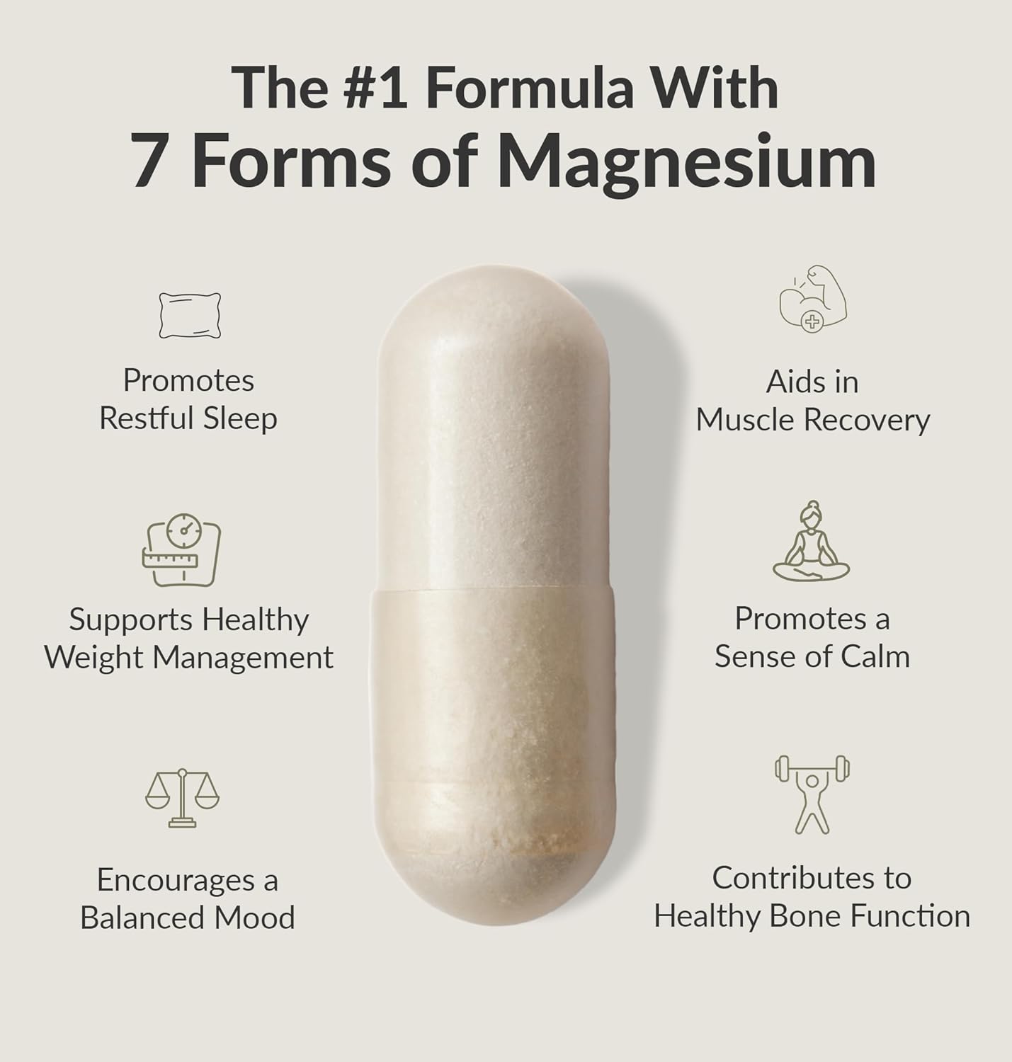 BIOptimizers | Magnesium Complex 500MG Supplement - Magnesium Glycinate, Citrate & Malate - Sleep Support, Stress Relief, Muscles & Relaxation